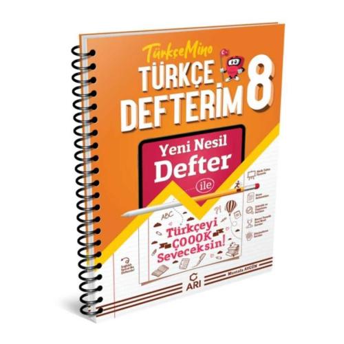 8. Sınıf Türkçe Defterim - Komisyon | Arı Yayıncılık - 9786257832939