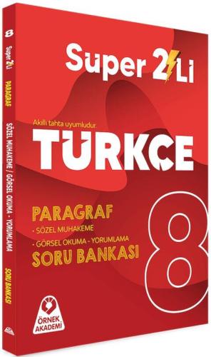 8. Sınıf Türkçe Süper İkili - Kolektif | Örnek Akademi - 9786256514195