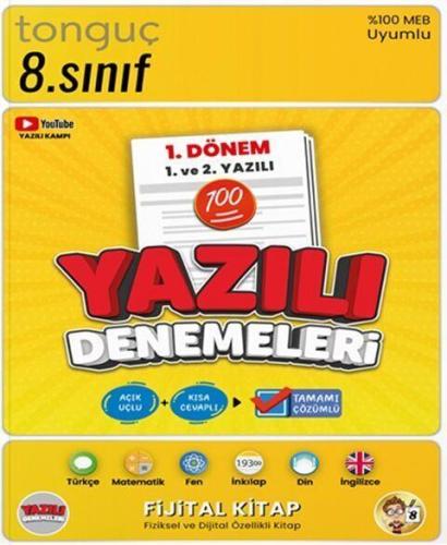 8. Sınıf Yazılı Denemeleri 1. Dönem 1 Ve 2. Yazılı - Kolektif | Tonguç