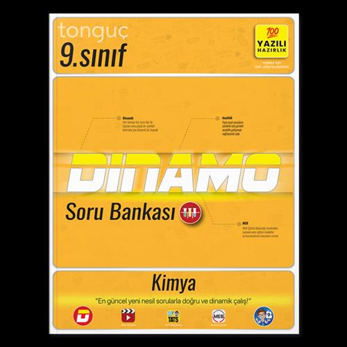 9. Sınıf Dinamo Kimya Soru Bankası - Tonguç Komisyon | Tonguç - 978625