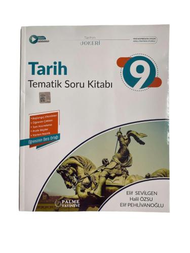 9. Sınıf Tarih Soru Kitabı Tematik - Kolektif | Palme Yayınevi - 97862