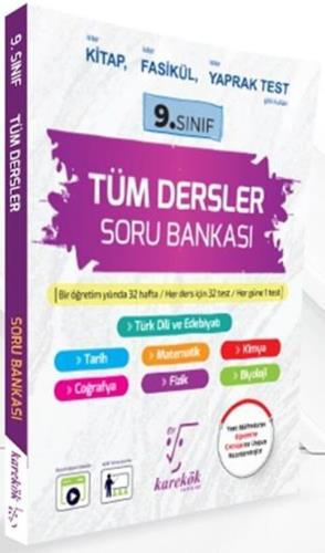 9. Sınıf Tüm Dersler Soru Bankası - Ebru Çaloğlu | Karekök Yayınları -