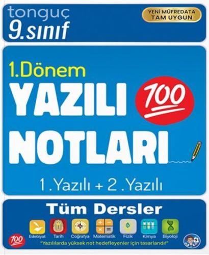 9. Sınıf Yazılı Notları 1 Ve 2. Yazılı 1. Dönem - Kolektif | Tonguç Ya