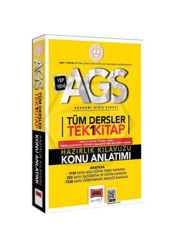 Ags Tüm Dersler Tek Kitap Hazırlık Kılavuzu Konu Anlatımı - Yargı Komi