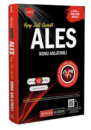 Ales Konu Anlatımlı 2025 - Kolektif | Pegem Akademi Yayınları - 978625