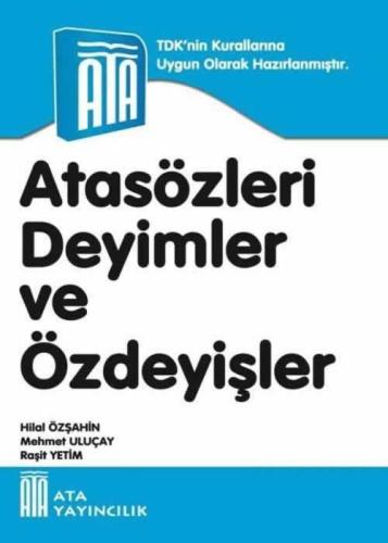 Atasözleri Ve Deyimler Sözlüğü - Ata Komisyon | Ata Yayıncılık - 97899