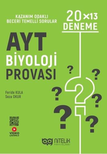 Ayt Biyoloji Provası - Feride Kula | Nitelik Yayınları - 9786052723982