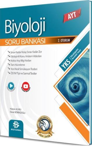 Ayt Biyoloji Soru Bankası - Kolektif | Bilgi Sarmalı - 9786256712133