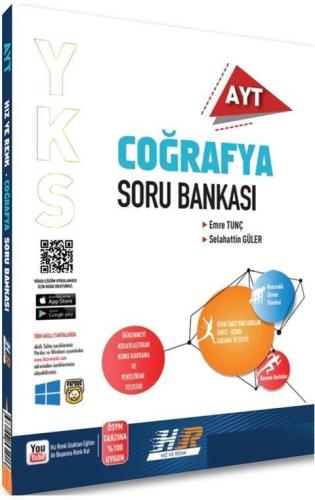 Ayt Coğrafya Soru Bankası - Kolektif | Hız ve Renk Yayınları - 9786257