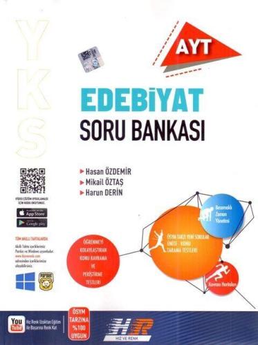 Ayt Edebiyat Soru Bankası - Kolektif | Hız ve Renk Yayınları - 9786257