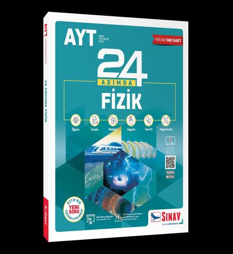 Ayt Fizik 24 Adımda Konu Anlatımlı Soru Bankası - Kolektif | Sınav Yay