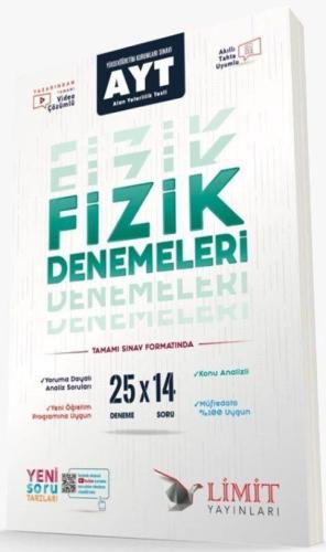 Ayt Fizik Deneme - Kolektif | Limit Yayınları - 9786052756386