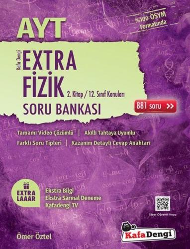 Ayt Fizik Extra Soru Bankası 2. Kitap - Ömer Öztel | Kafadengi Yayınla