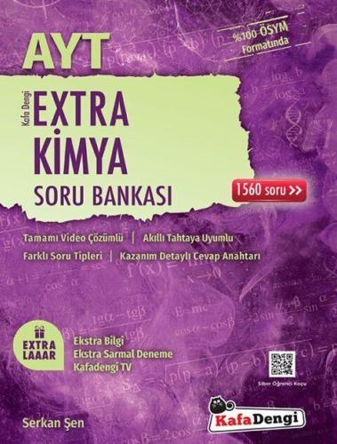 Ayt Kimya Soru Bankası Extra - Serkan Şen | Kafadengi Yayınları - 9786