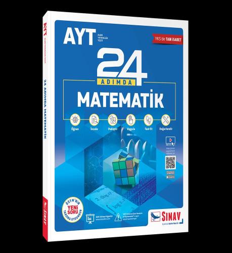 Ayt Matematik Konu Anlatımlı Soru Bankası 24 Adımda - Kolektif | Sınav