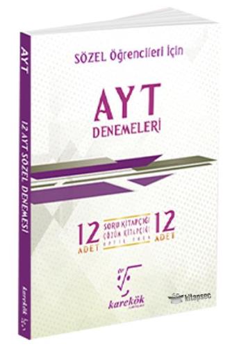 Ayt Sözel 12 Li Deneme Sınavı - Karekök Komisyon | Karekök Yayınları -