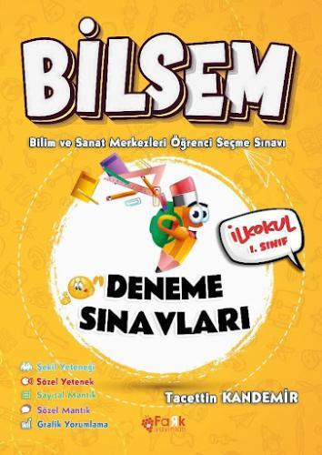 Bilsem 1. Sınıf Deneme Sınavı - Tacettin Kandemir | Fark Yayınları - 9