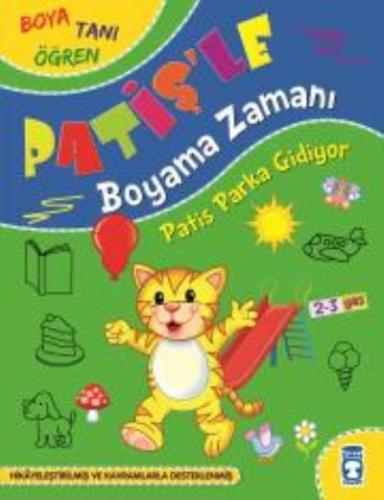 Boyama İnce Patiş Parka Gidiyor Patişle Boyama Zamanı - Süleyman Özkon