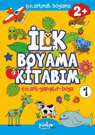 Çıkartmalı İlk Boyama Kitabım - 1 (2+ Yaş) - Buçe Dayı | Pinokyo Yayın