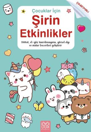 Çocuklar İçin Şirin Etkinlikler - Çıkartmalı - Valentina Figus | 1001 