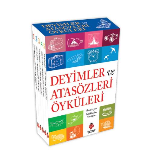 Deyimler Ve Atasözleri Öyküleri Seti 5 Kitap Kutulu - Muhiddin Yenigün