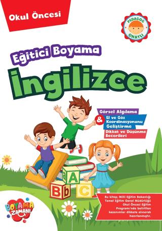 Eğitici Boyama – İngilizce - Kolektif | Boyama Zamanı - 9786258482034