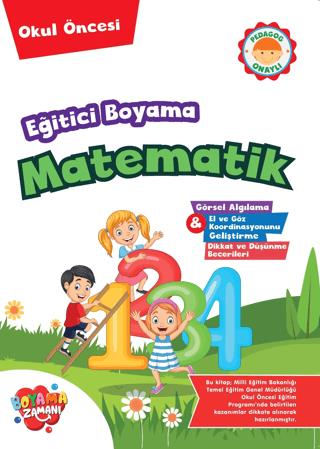 Eğitici Boyama – Matematik - Kolektif | Boyama Zamanı - 9786258482027