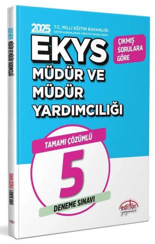 Ekys Müdür Ve Müdür Yardımcılığı Tamamı Çözümlü 5 Deneme Sınav - Kolek