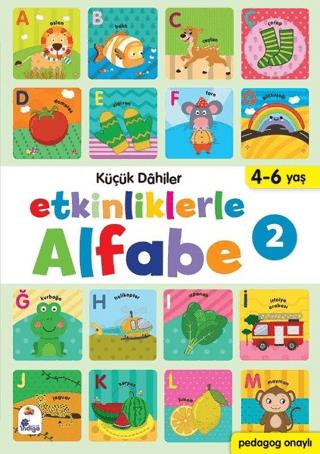 Etkinliklerle Alfabe 2 - Küçük Dahiler - Ayça G. Derin | İndigo çocuk 