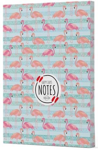 Flamingo Çizgili Defter 1 - Kolekitf | Vivago Art - 8686054737639