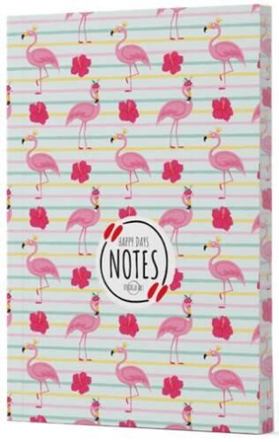 Flamingo Çizgili Defter 2 - Kolekitf | Vivago Art - 8686054737875