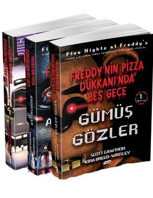 Freddy'nin Pizza Dükkanı'nda Beş Gece Seti - 3 Kitap Takım - Kira Bree