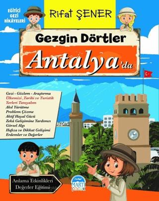 Gezgin Dörtler Şanlıurfa'da - Rifat Şener | Martı Çocuk - 978625448550