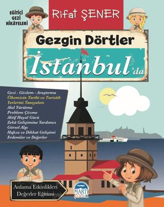 Gezgin Dörtler İstanbul'da - Rifat Şener | Martı Çocuk - 9786254485473