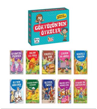 Gökyüzünden Öyküler (10 Kitap + Soru Kitapçığı) - Kolektif | Bıcırık Y