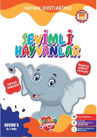 Hayvan Dostlarımız – Sevimli Hayvanlar Seviye 5 (6-7 Yaş) - Abdullah K