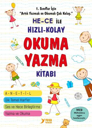 Hece İle Hızlı Kolay Okuma Yazma Kitabı Anetil - | Yuva Yayınları - 97