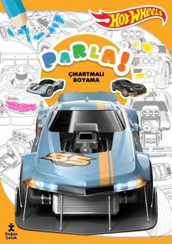 Hot Wheels Parla Çıkartmalı Boyama - Kolektif | Doğan Çocuk - 97862561