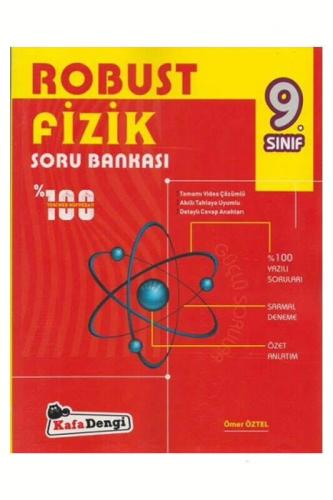 Kafa Dengi Yayınları 2025 9.sınıf Fizik Robust Soru Bankası - Kafa Den