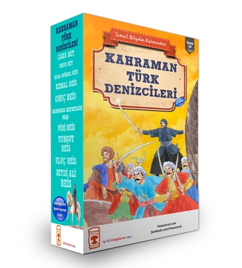 Kahraman Türk Denizcileri Set 10 Kitap - İsmail Bilgin | Timaş Çocuk -