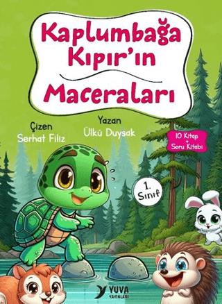 Kaplumbağa Kıpır In Maceraları (10 Kitap) - Ülkü Duysak | Yuva Yayınla