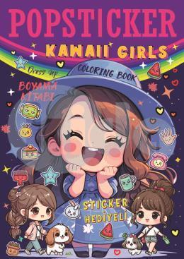 Kawaii Kızlar Popsticker - Kolektif | Lama Toys - 8684032589539