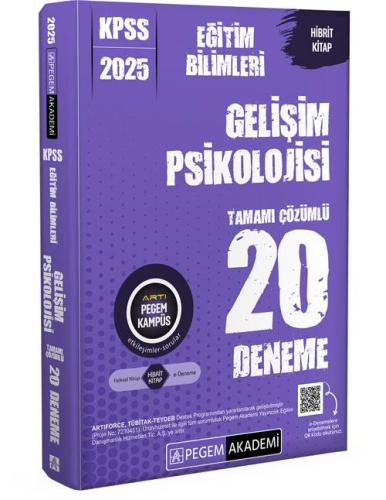 Kpss Eğitim Bilimleri Gelişim Psikolojisi 20 Deneme 2025 - Kolektif | 