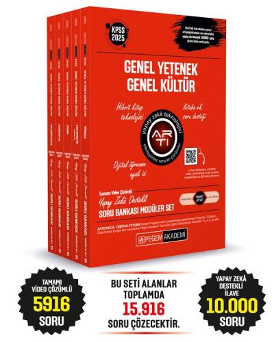 Kpss Genel Yetenek Genel Kültür Soru Bankası Seti (5 Kitap) - Kolektif