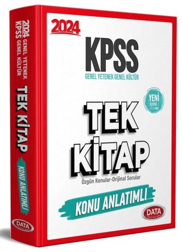 Kpss Genel Yetenek - Genel Kültür Tek Kitap Konu Anlatımlı 2024 - Komi