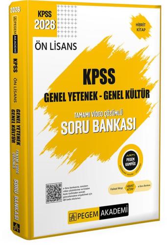 Kpss Ön Lisans Genel Yetenek Genel Kültür Soru Bankası - Kolektif | Pe