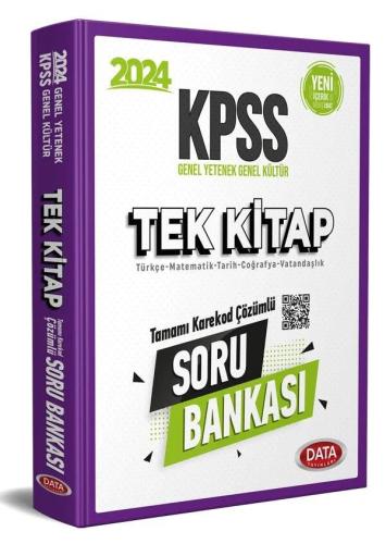 Kpss Tek Kitap Soru Bankası 2024 - Komisyon | Data Yayınevi - 97862565