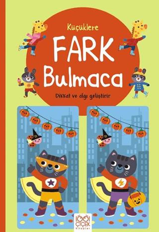 Küçüklere Fark Bulmaca - Matthew Oldham | 1001 Çiçek Kitaplar - 978625