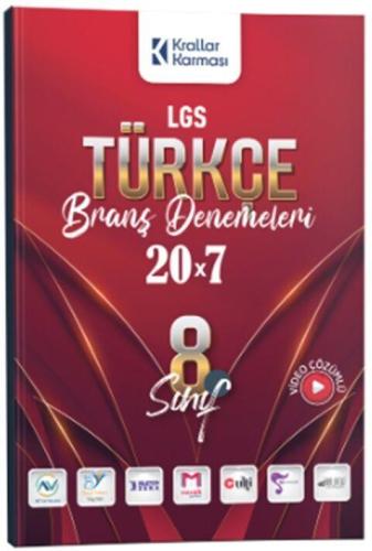 Lgs Türkçe Branş Denemeleri 20x7 - Kolektif | Krallar Karması - 978625