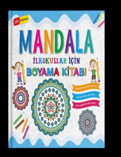 Mandala Boyama Kitabı - İlkokullar İçin - Kolektif | Evrensel İletişim